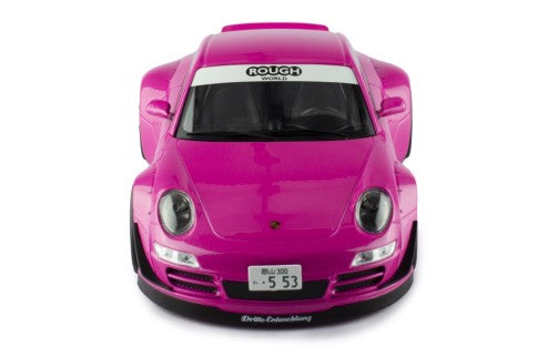 2023 Porsche 911 (997) RWB Rauh-Welt Rosa Metalizado 1:18 IXO Models 18CMC167.22