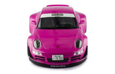 2023 Porsche 911 (997) RWB Rauh-Welt Rosa Metalizado 1:18 IXO Models 18CMC167.22