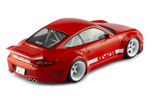 2023 Porsche 911 (997) RWB Rauh-Welt Rojo/Blanco 1:18 IXO Models 18CMC168.22