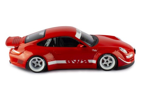 2023 Porsche 911 (997) RWB Rauh-Welt Rojo/Blanco 1:18 IXO Models 18CMC168.22