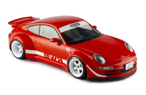 2023 Porsche 911 (997) RWB Rauh-Welt Rojo/Blanco 1:18 IXO Models 18CMC168.22