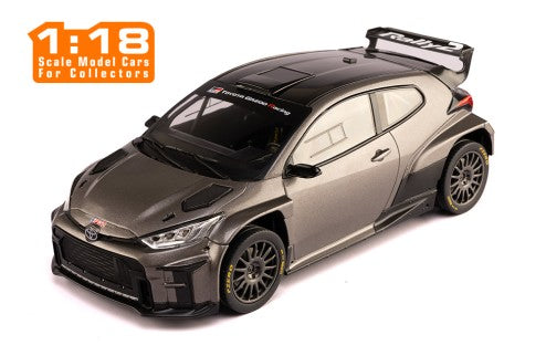 2024 Toyota GR Yaris Rally2 Gris 1:18 IXO Models CMC210.22