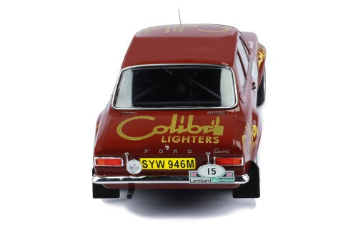1974 Ford Escort Mk1 RS 1600 Lombard RAC Rallye 15 Alen/White 1:18 IXO Models 18RMC047B