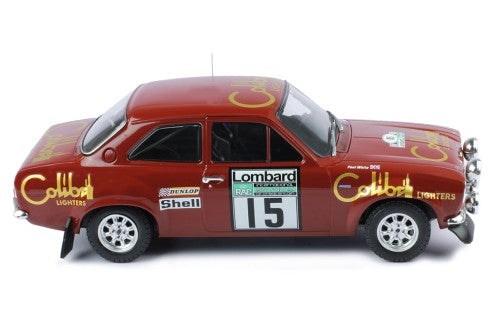 1974 Ford Escort Mk1 RS 1600 Lombard RAC Rallye 15 Alen/White 1:18 IXO Models 18RMC047B