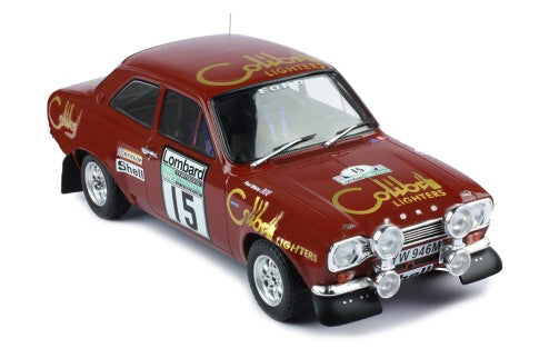 1974 Ford Escort Mk1 RS 1600 Lombard RAC Rallye 15 Alen/White 1:18 IXO Models 18RMC047B