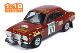 1974 Ford Escort Mk1 RS 1600 Lombard RAC Rallye 10 Mikkola/Davenport 1:18 IXO Models 18RMC047C