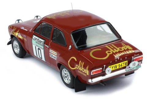 1974 Ford Escort Mk1 RS 1600 Lombard RAC Rallye 10 Mikkola/Davenport 1:18 IXO Models 18RMC047C