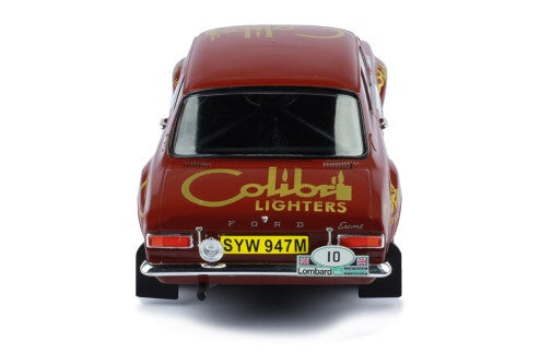 1974 Ford Escort Mk1 RS 1600 Lombard RAC Rallye 10 Mikkola/Davenport 1:18 IXO Models 18RMC047C