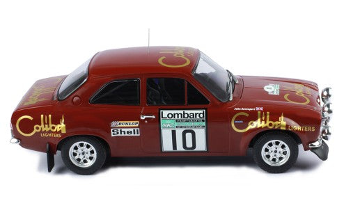 1974 Ford Escort Mk1 RS 1600 Lombard RAC Rallye 10 Mikkola/Davenport 1:18 IXO Models 18RMC047C