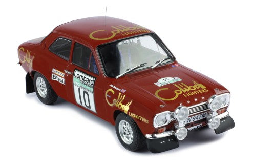 1974 Ford Escort Mk1 RS 1600 Lombard RAC Rallye 10 Mikkola/Davenport 1:18 IXO Models 18RMC047C