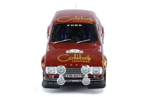 1974 Ford Escort Mk1 RS 1600 Lombard RAC Rallye 10 Mikkola/Davenport 1:18 IXO Models 18RMC047C