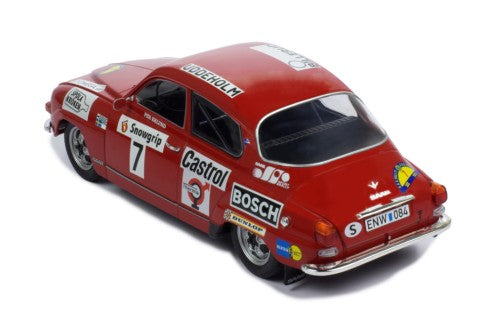 1973 Saab 96 V4 Nº7 Eklund/Carlsson Rally Suecia 1:18 IXO Models 18RMC086B