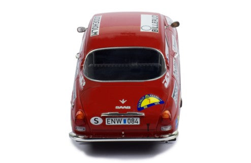 1973 Saab 96 V4 Nº7 Eklund/Carlsson Rally Suecia 1:18 IXO Models 18RMC086B