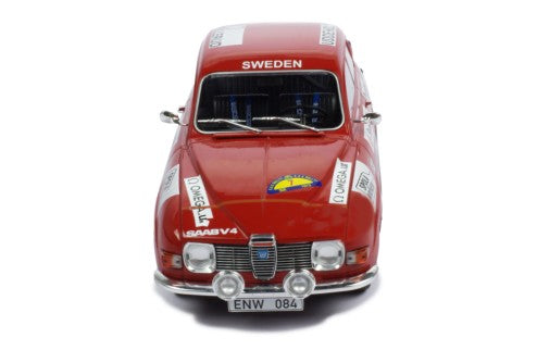 1973 Saab 96 V4 Nº7 Eklund/Carlsson Rally Suecia 1:18 IXO Models 18RMC086B