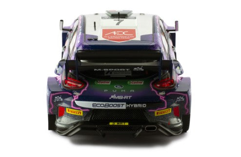 2022 Ford Puma Rally1 Nº7 Loubet/Landais Rally Acrópolis 1:18 IXO Models 18RMC138.22