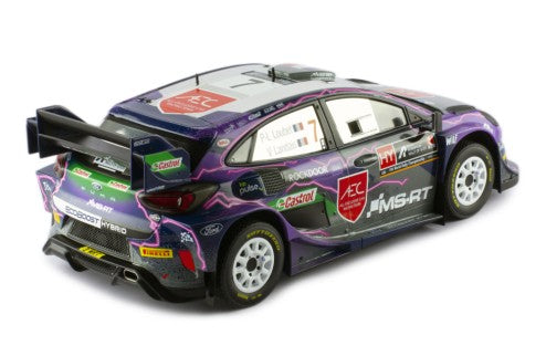 2022 Ford Puma Rally1 Nº7 Loubet/Landais Rally Acrópolis 1:18 IXO Models 18RMC138.22