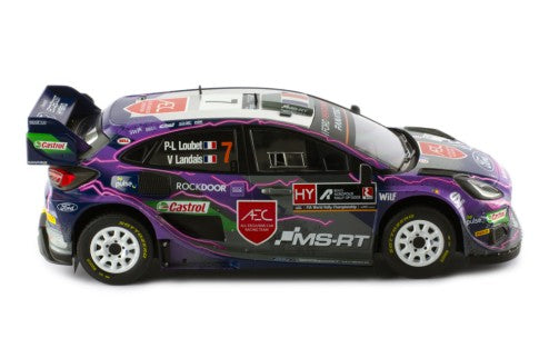 2022 Ford Puma Rally1 Nº7 Loubet/Landais Rally Acrópolis 1:18 IXO Models 18RMC138.22
