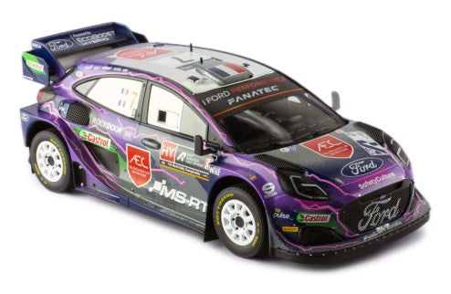 2022 Ford Puma Rally1 Nº7 Loubet/Landais Rally Acrópolis 1:18 IXO Models 18RMC138.22