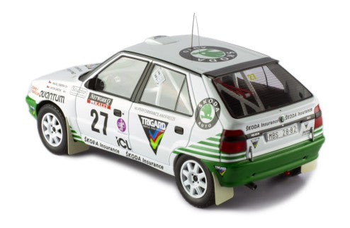 1995 Skoda Felicia Kit Car Nº27 Sibera/Gross RAC Rally 1:18 IXO Models 18RMC148.22