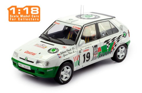 1995 Skoda Felicia Kit Car Nº19 Sibera/Gross Rally Tour de Corse 1:18 IXO Models 18RMC149B.22