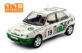 1995 Skoda Felicia Kit Car Nº19 Sibera/Gross Rally Tour de Corse 1:18 IXO Models 18RMC149B.22