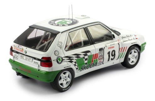1995 Skoda Felicia Kit Car Nº19 Sibera/Gross Rally Tour de Corse 1:18 IXO Models 18RMC149B.22