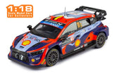 2023 Hyundai i20 N Rally1 Nº11 Neuville/Wydaeghe Rallye Monte Carlo 1:18 IXO Models 18RMC153A