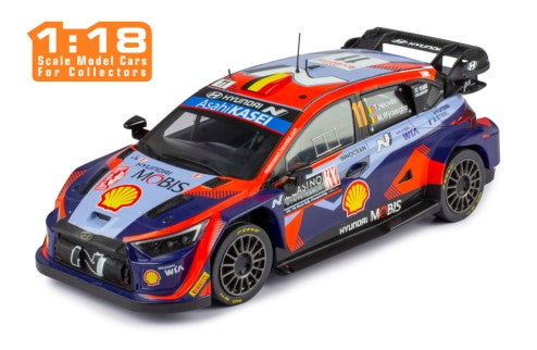2023 Hyundai i20 N Rally1 Nº11 Neuville/Wydaeghe Rallye Monte Carlo 1:18 IXO Models 18RMC153A