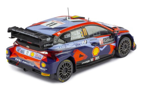 2023 Hyundai i20 N Rally1 Nº11 Neuville/Wydaeghe Rallye Monte Carlo 1:18 IXO Models 18RMC153A