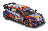 2023 Hyundai i20 N Rally1 Nº11 Neuville/Wydaeghe Rallye Monte Carlo 1:18 IXO Models 18RMC153A