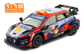 2023 Hyundai i20 N Rally1 Nº6 Dani Sordo/C.Carrera Rallye Monte Carlo 1:18 IXO Models 18RMC153B