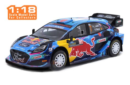 2023 Ford Puma Rally1 Nº7 Loubet/Gilsoul Rally Suecia 1:18 IXO Models 18RMC154B.22