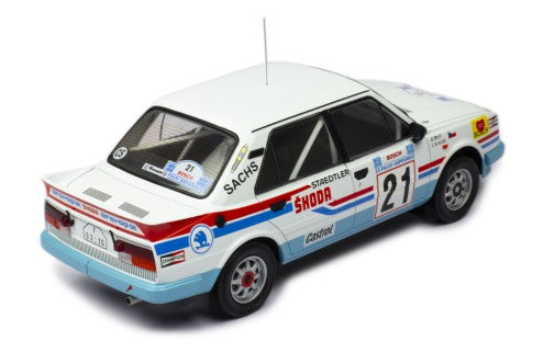 1986 Skoda 130 LR Nº21 Krecek/Motl Rally Acropolis 1:18 IXO Models 18RMC157A.22