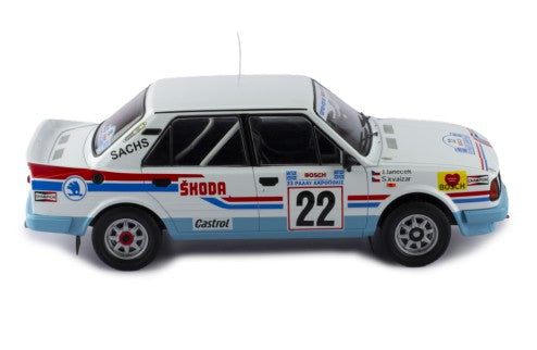 1986 Skoda 130 LR Nº22 Kvaizar/Janecek Rally Acropolis 1:18 IXO Models 18RMC157B.22