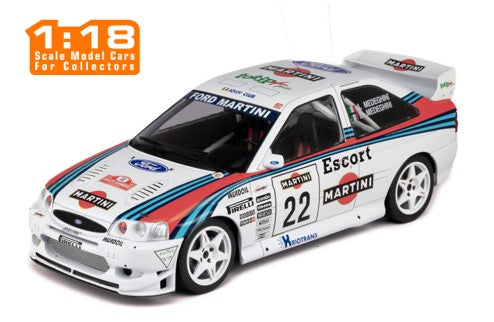 1998 Ford Escort WRC Nº22 Medeghini/Medeghini-Capoferri Rally Sanremo 1:18 IXO Models 18RMC171B.22