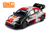 2023 Toyota Yaris GR Rally1 Hybrid Nº17 Ogier/Landais Ganador Rally Safari 1:18 IXO Models 18RMC173A