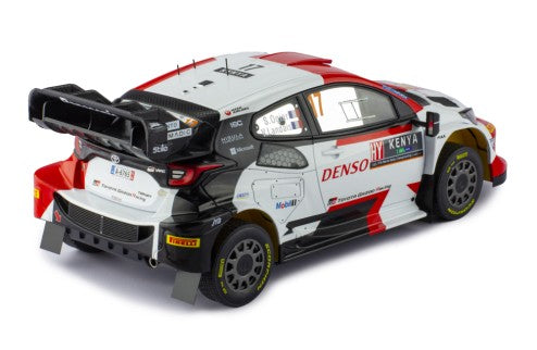 2023 Toyota Yaris GR Rally1 Hybrid Nº17 Ogier/Landais Ganador Rally Safari 1:18 IXO Models 18RMC173A