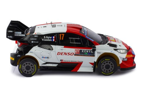 2023 Toyota Yaris GR Rally1 Hybrid Nº17 Ogier/Landais Ganador Rally Safari 1:18 IXO Models 18RMC173A