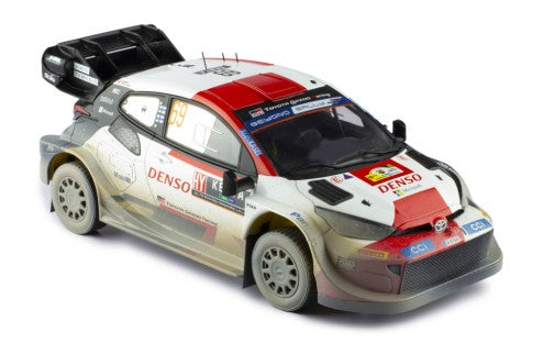 2023 Toyota Yaris GR Rally1 Hybrid Nº69 Rovanpera/Halttunen Sucio Rally Safari 1:18 IXO Models 18RMC173B