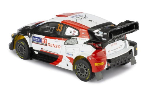 2023 Toyota Yaris GR Rally1 Hybrid Nº33 Evans/Martin Ganador Rally Finlandia 1:18 IXO Models 18RMC174A