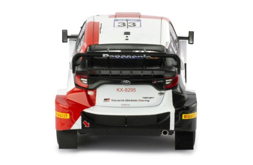 2023 Toyota Yaris GR Rally1 Hybrid Nº33 Evans/Martin Ganador Rally Finlandia 1:18 IXO Models 18RMC174A