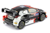 2023 Toyota Yaris GR Rally1 Hybrid Nº97 Latvala/Hänninen Rally Finlandia 1:18 IXO Models 18RMC174B