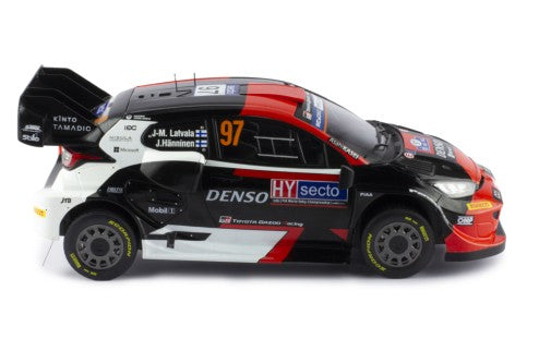 2023 Toyota Yaris GR Rally1 Hybrid Nº97 Latvala/Hänninen Rally Finlandia 1:18 IXO Models 18RMC174B