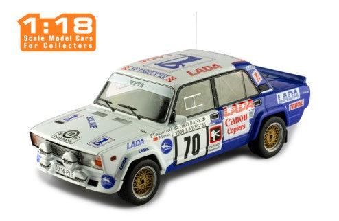 1986 Lada VAZ 2105 VFTS Nº70 Tumalevičius/Videica Rally 1000 Lagos 1:18 IXO Models 18RMC181A.22