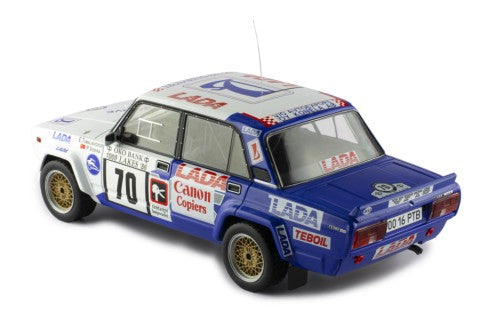 1986 Lada VAZ 2105 VFTS Nº70 Tumalevičius/Videica Rally 1000 Lagos 1:18 IXO Models 18RMC181A.22