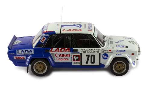 1986 Lada VAZ 2105 VFTS Nº70 Tumalevičius/Videica Rally 1000 Lagos 1:18 IXO Models 18RMC181A.22