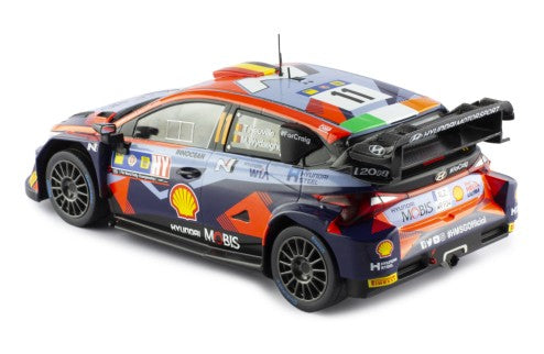 2023 Hyundai i20 N Rally1 Hybrid Nº11 Neuville/Wydaeghe Ganador Rally Centro Europeo 1:18 IXO Models 18RMC193.22