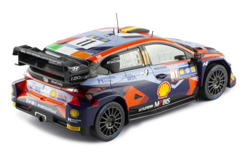2023 Hyundai i20 N Rally1 Hybrid Nº11 Neuville/Wydaeghe Ganador Rally Centro Europeo 1:18 IXO Models 18RMC193.22