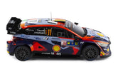 2023 Hyundai i20 N Rally1 Hybrid Nº11 Neuville/Wydaeghe Ganador Rally Centro Europeo 1:18 IXO Models 18RMC193.22