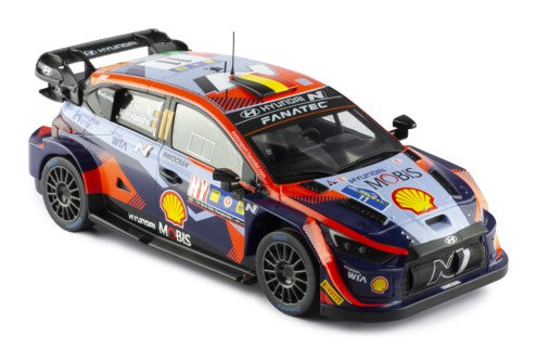 2023 Hyundai i20 N Rally1 Hybrid Nº11 Neuville/Wydaeghe Ganador Rally Centro Europeo 1:18 IXO Models 18RMC193.22